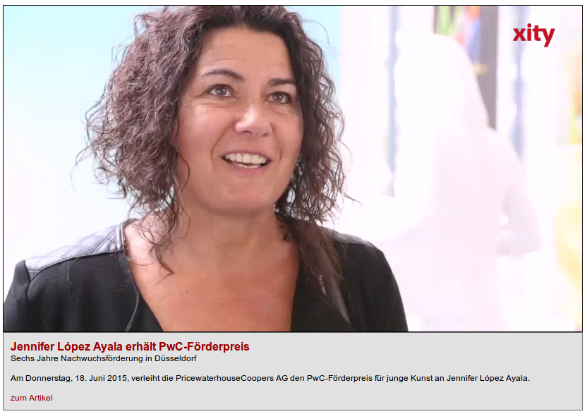 PwC Förderpreis für Skulptur 2015 sowie Publikumspreis gehen an Jennifer López Ayala / Mehr als 200 Gäste aus Wirtschaft und Kultur feierten die junge Kunst